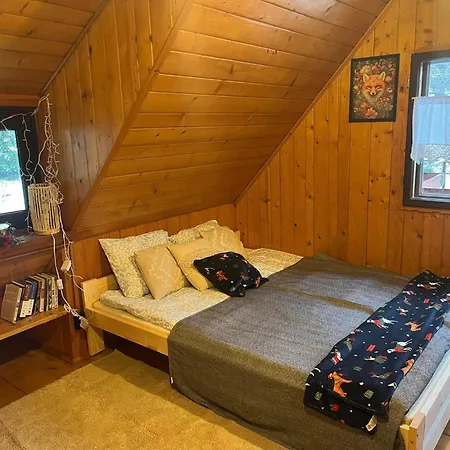 펜션 Pod Lasem Z Balia I Sauna 마이슬레니체