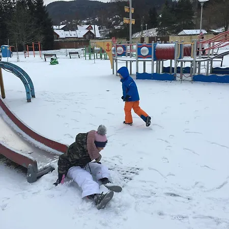 別荘 Pod Lasem Z Balia I Sauna *