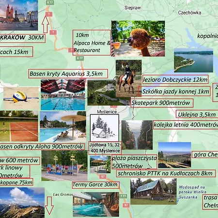 Pod Lasem Holiday home Myslenice