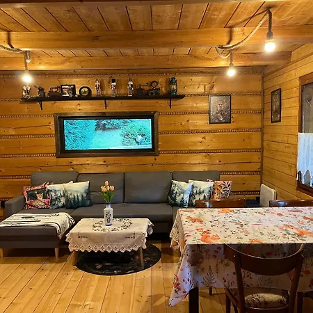 別荘 Pod Lasem Z Balia I Sauna ミシレニツェ