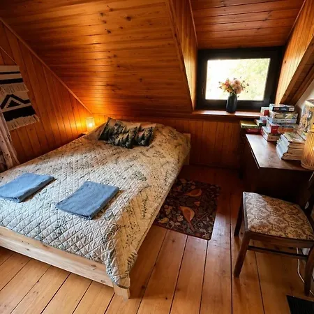 Pod Lasem Z Balia I Sauna بيت للعطل